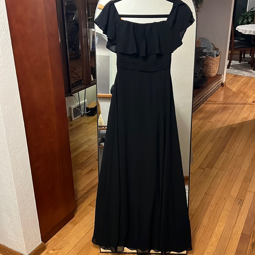EverPretty Black Floor Length Dress